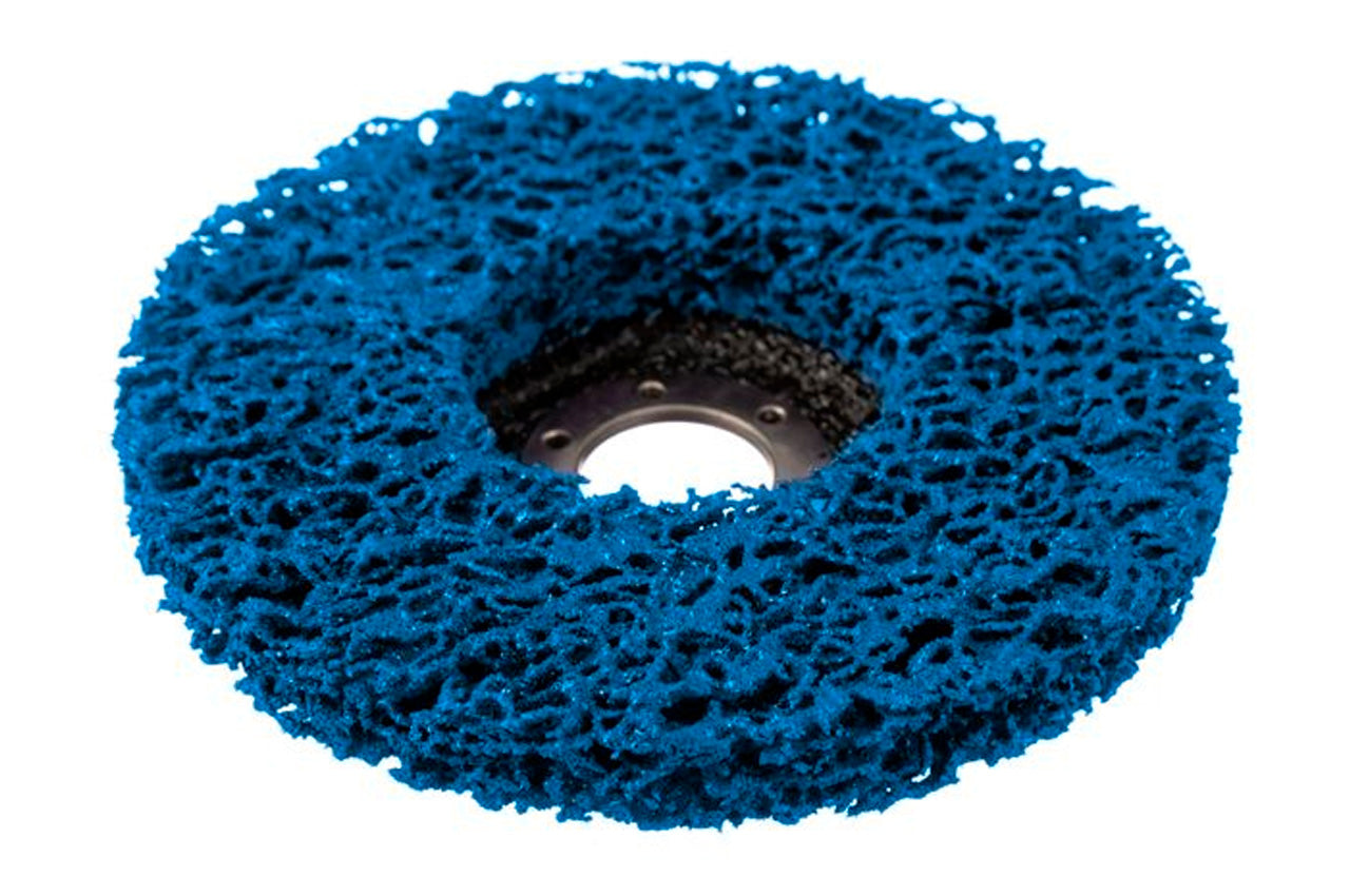 Диск зачистной вспененный Intertool - 125 x 13мм x P46 синий