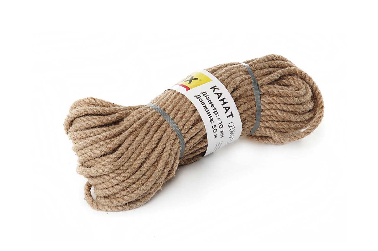 Канат джутовый Unifix - 10мм x 50м