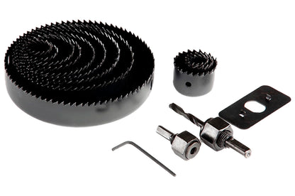 Набор сверл корончатых по дереву Apro - 19-127 x 25мм (12шт)