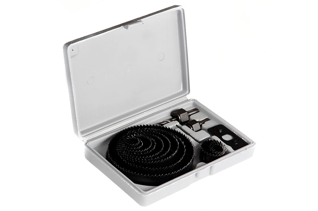 Набор сверл корончатых по дереву Apro - 19-127 x 25мм (12шт)