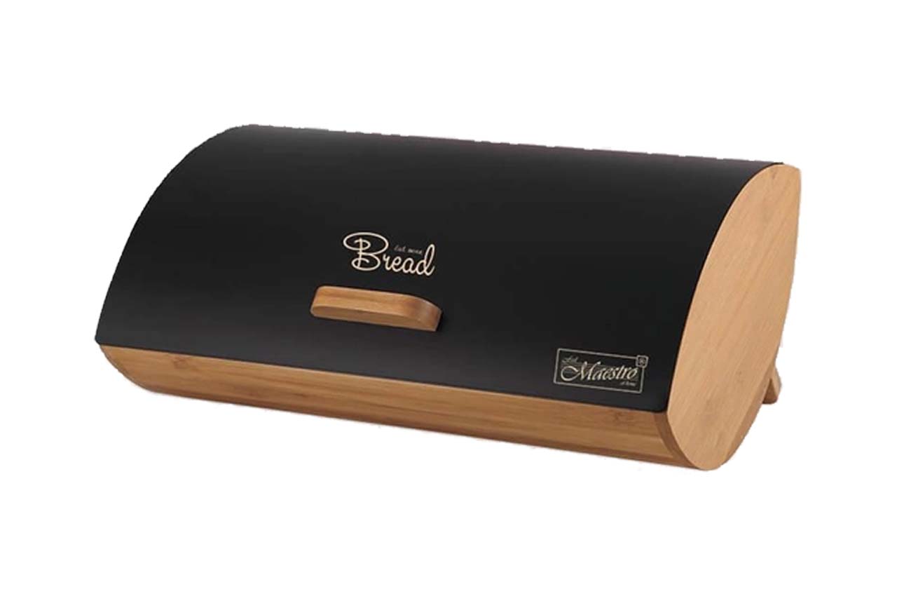 Хлебница Maestro - 355 x 250 x 160мм черная