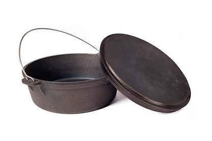 Котел чавунний Biol - 35смx 12л з литою кришкою