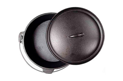 Котел чавунний Biol - 35смx 12л з литою кришкою