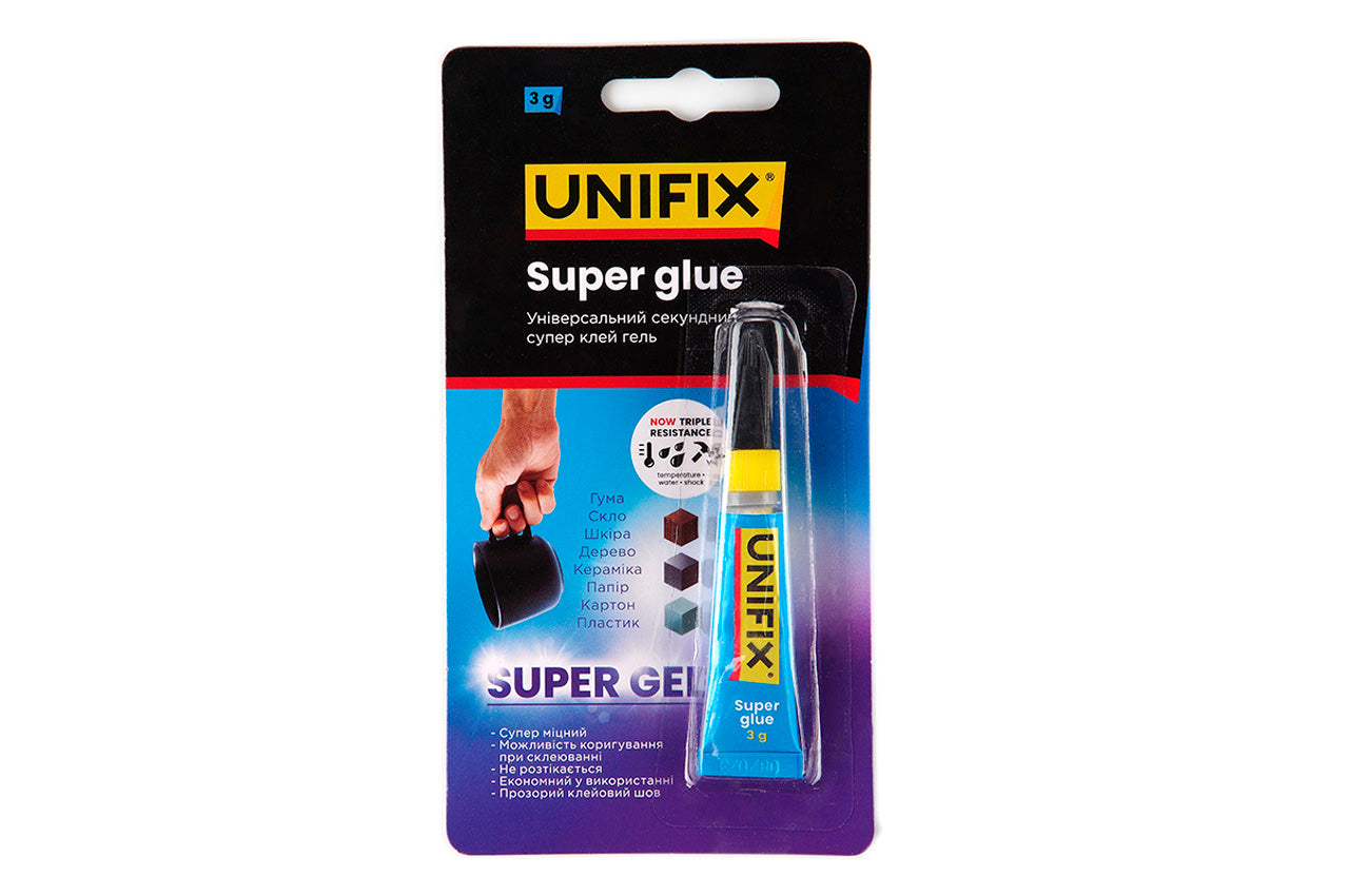 Супер клей Unifix - 3г гель