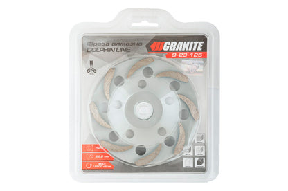 Чашка алмазная Granite - 125мм дельфин