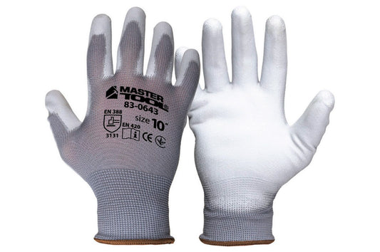 Перчатка Mastertool - полиуретановая [серая] 10"