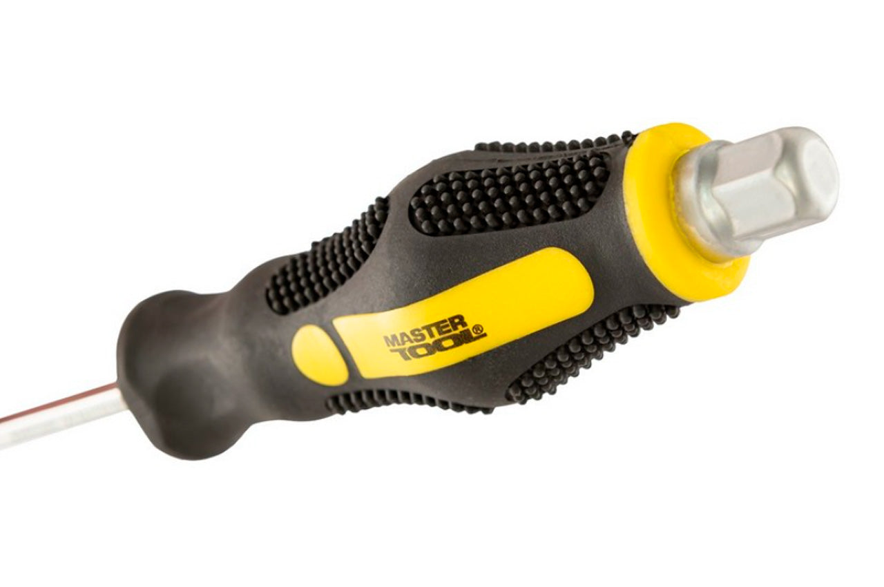 Набор отверток ударных Mastertool - PH2 x PH3 x SL6 x SL8 (4шт)