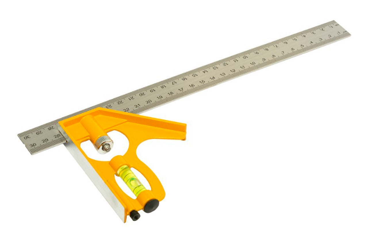 Угольник столяра Mastertool - 300мм x 90° x 45°