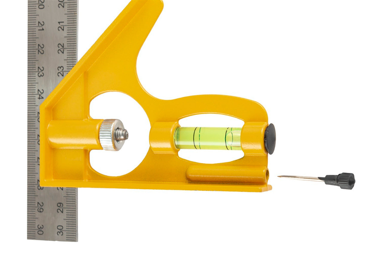 Угольник столяра Mastertool - 300мм x 90° x 45°