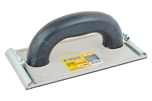 Тертка для сітки абразивної Mastertool - 102 x 217мм гума 2шт