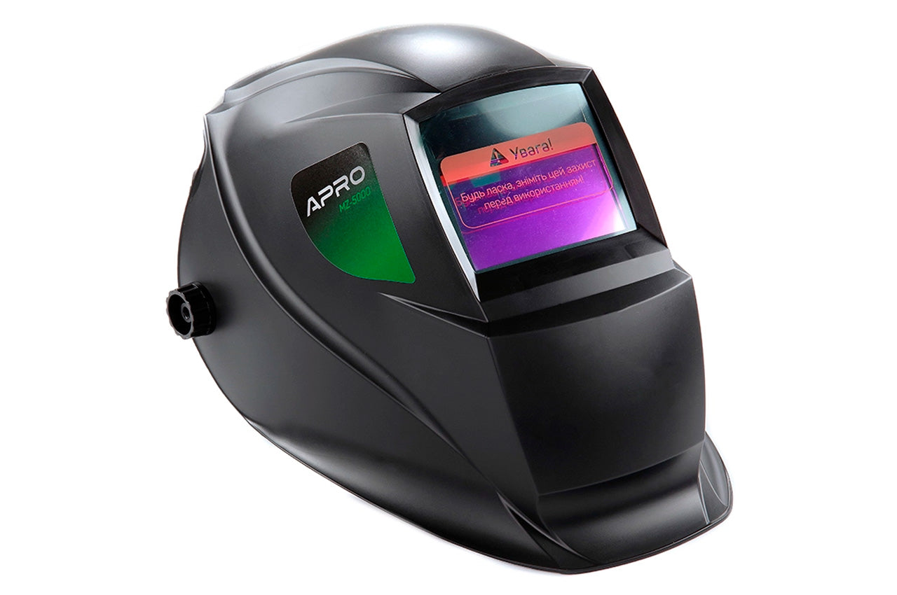 Маска сварщика автоматическая Apro - 98 x 53мм x 0,1-0,8c MZI-5000