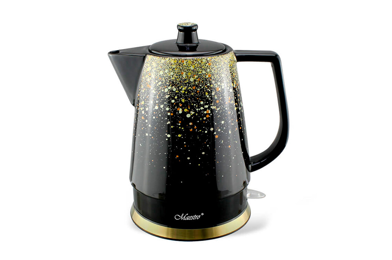 Электрочайник керамический Maestro - 1,5л золотой