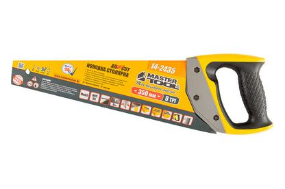 Ножівка по дереву Mastertool – 350мм x 7T x 3D