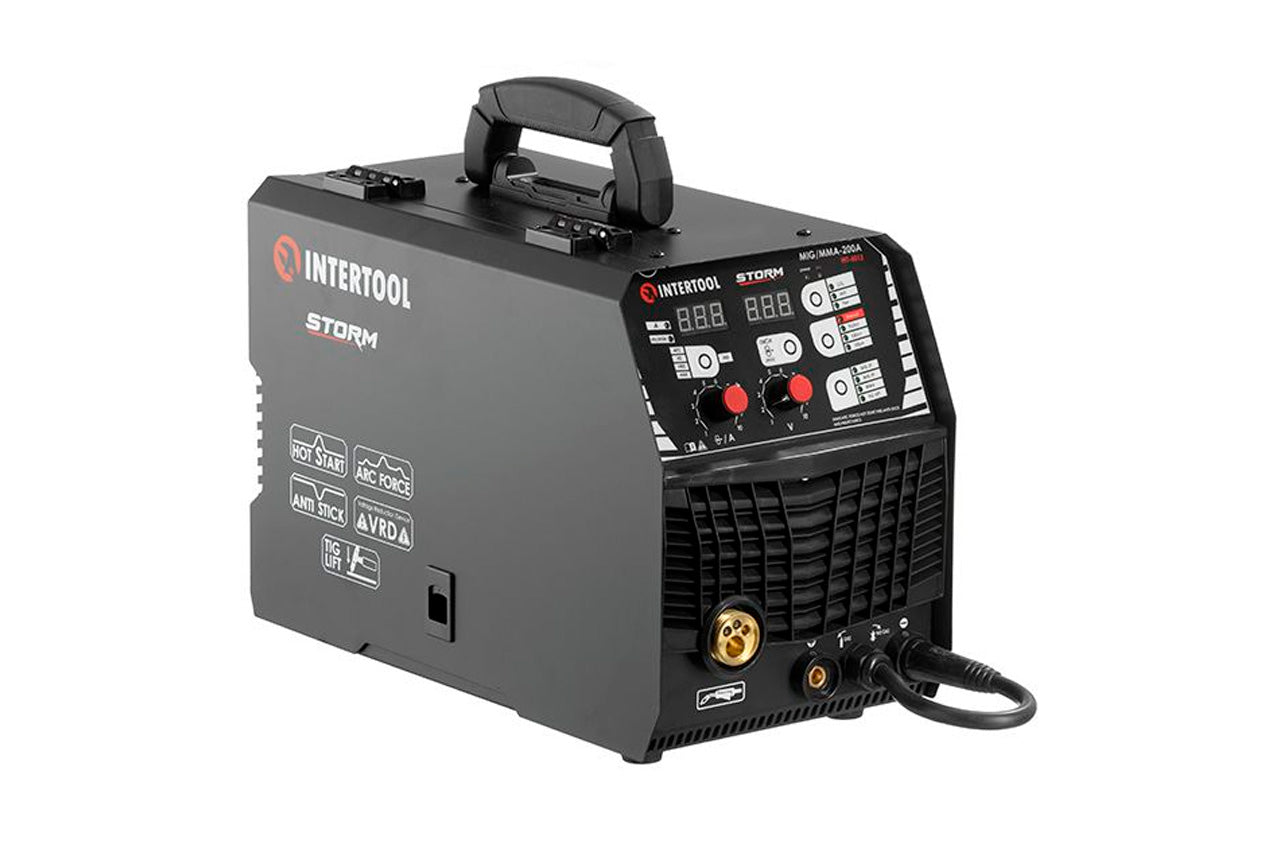 Напівавтомат інверторний Intertool-Storm - MIG/MMA-200A x 5600Вт