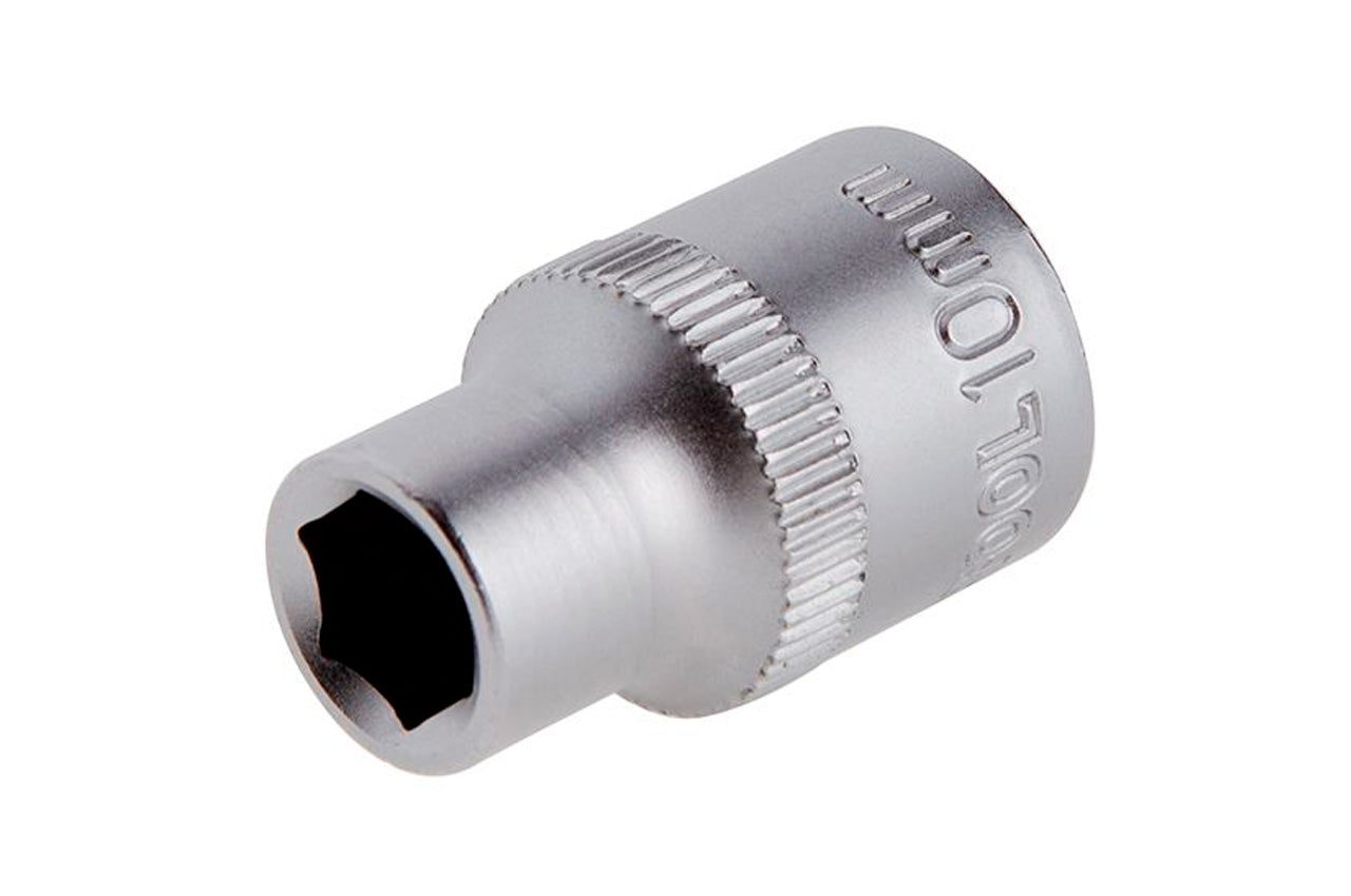 Головка шестигранная Intertool - 10мм x 1/2" матовая