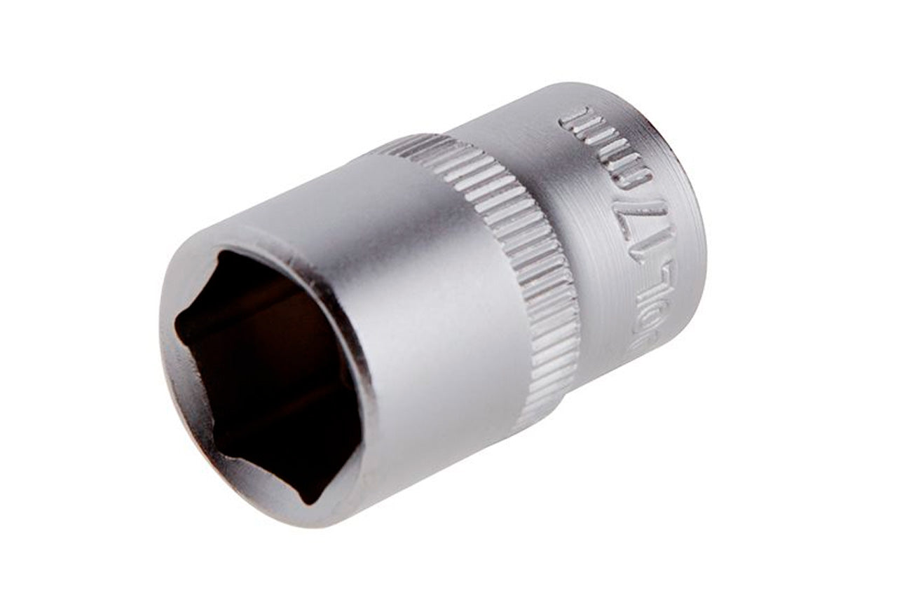 Головка шестигранная Intertool - 17мм x 1/2" матовая