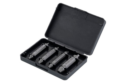 Набор экстракторов для винтов под шуруповерт Intertool - 5 x 6 x 8 x 10мм (4шт)