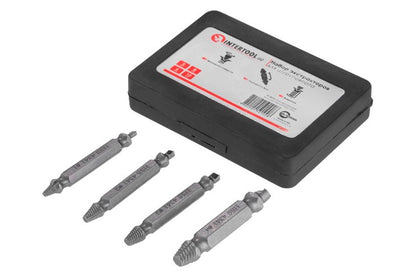 Набор экстракторов для винтов под шуруповерт Intertool - 5 x 6 x 8 x 10мм (4шт)