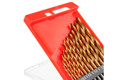 Набор сверл по металлу Intertool - 2-8мм титан (13шт)