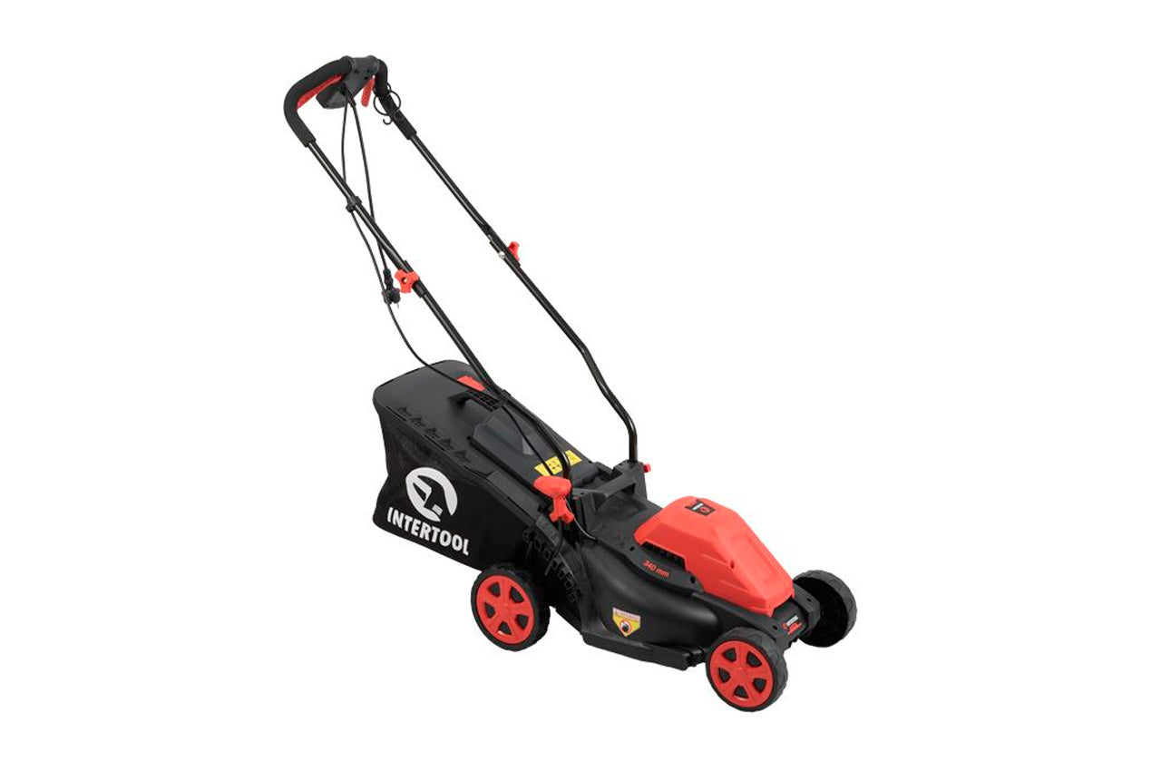 Газонокосилка электрическая Intertool-Storm - 1400Вт x 340мм x 35л