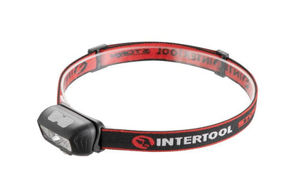 Фонарь налобный Intertool-Storm - 3Вт x 120Лм x 1200мAч [6]