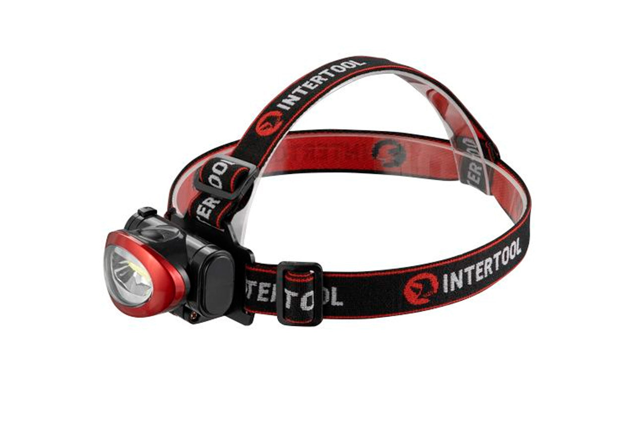 Фонарь налобный Intertool - 3Вт x 150Лм x 3AAA [3]