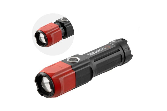 Фонарь ручной Intertool - 3Вт x 120Лм x 1200мAч [4]