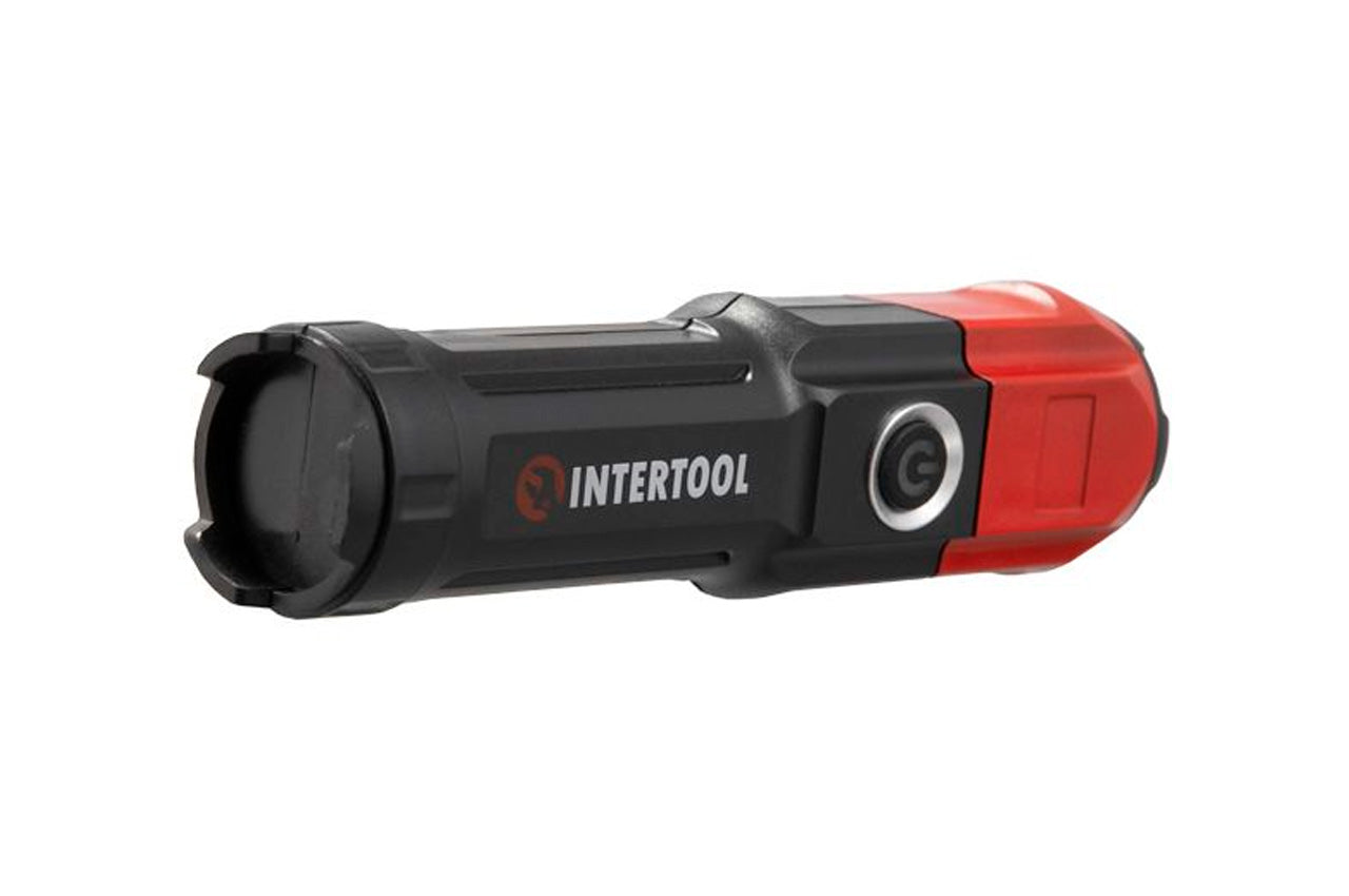 Фонарь ручной Intertool - 3Вт x 120Лм x 1200мAч [4]