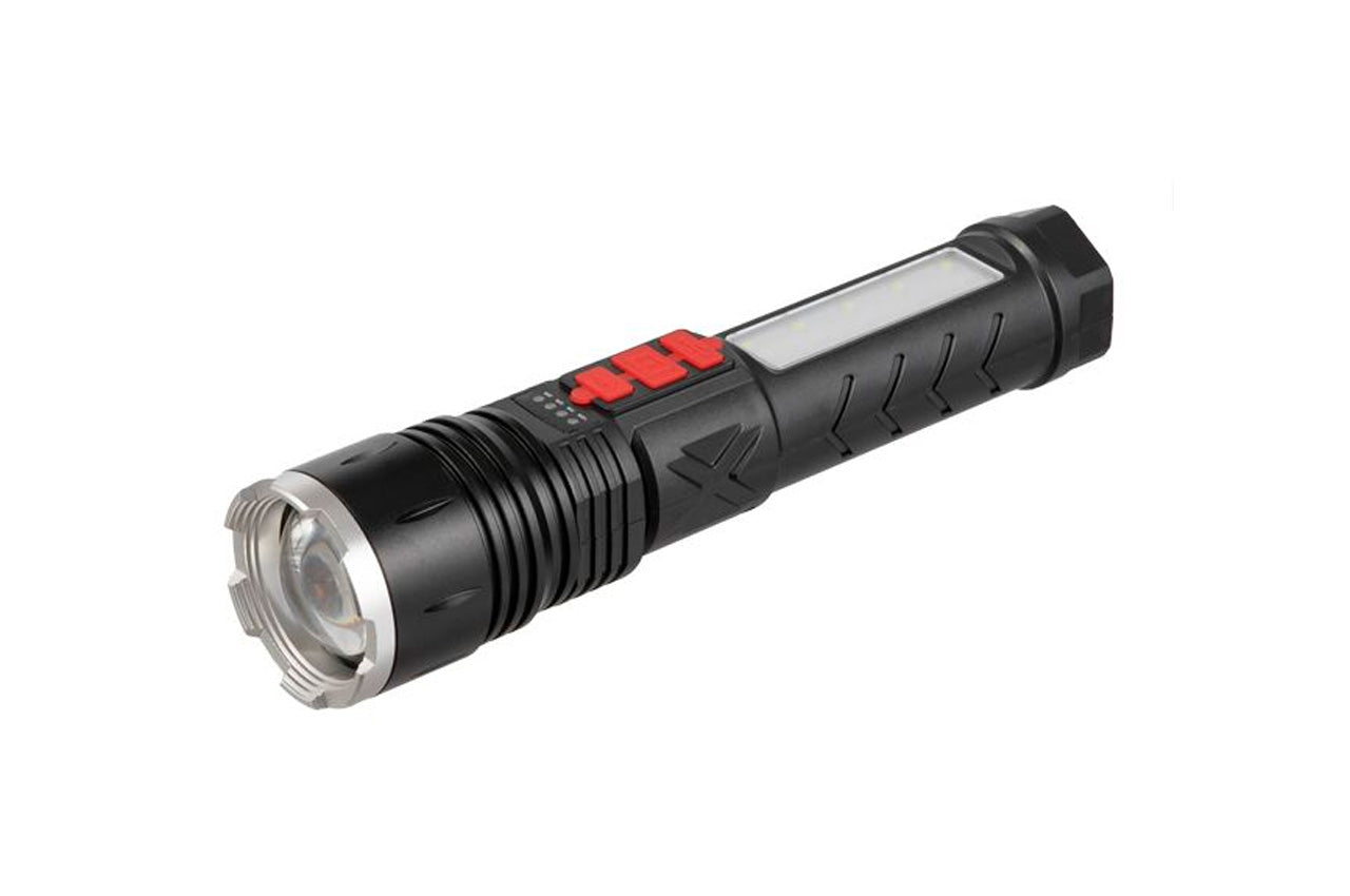 Фонарь ручной Intertool - 2+10Вт x 650Лм x 1800мAч [6]