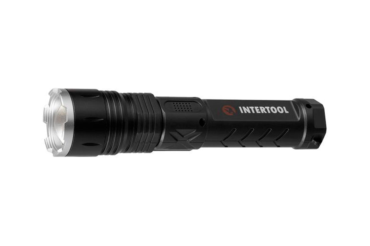 Фонарь ручной Intertool - 2+10Вт x 650Лм x 1800мAч [6]