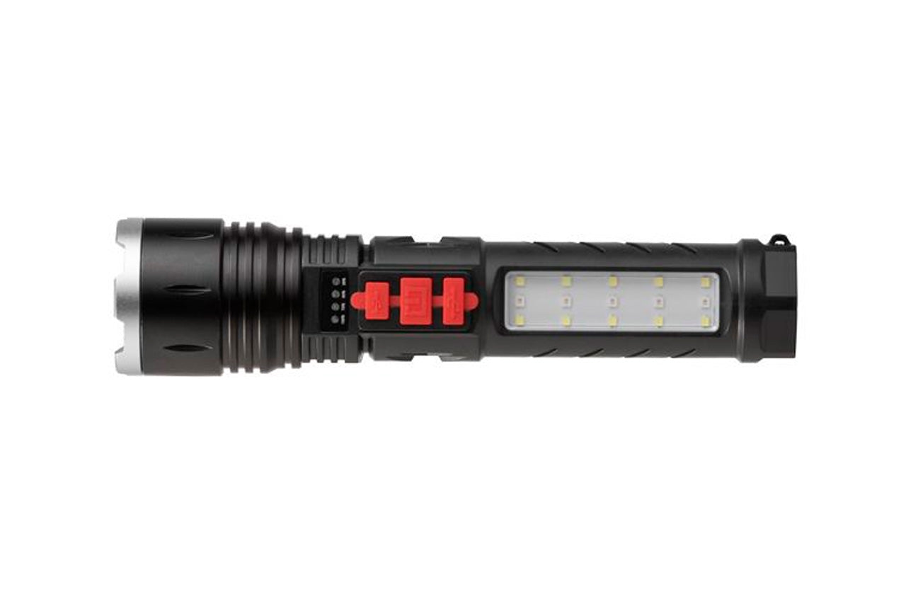 Фонарь ручной Intertool - 2+10Вт x 650Лм x 1800мAч [6]