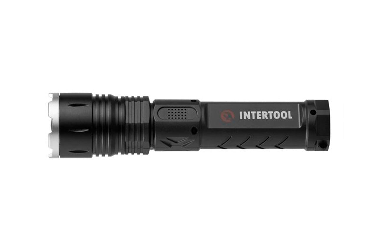 Фонарь ручной Intertool - 2+10Вт x 650Лм x 1800мAч [6]