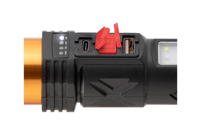 Фонарь ручной Intertool - 2+10Вт x 650Лм x 1800мAч [6]