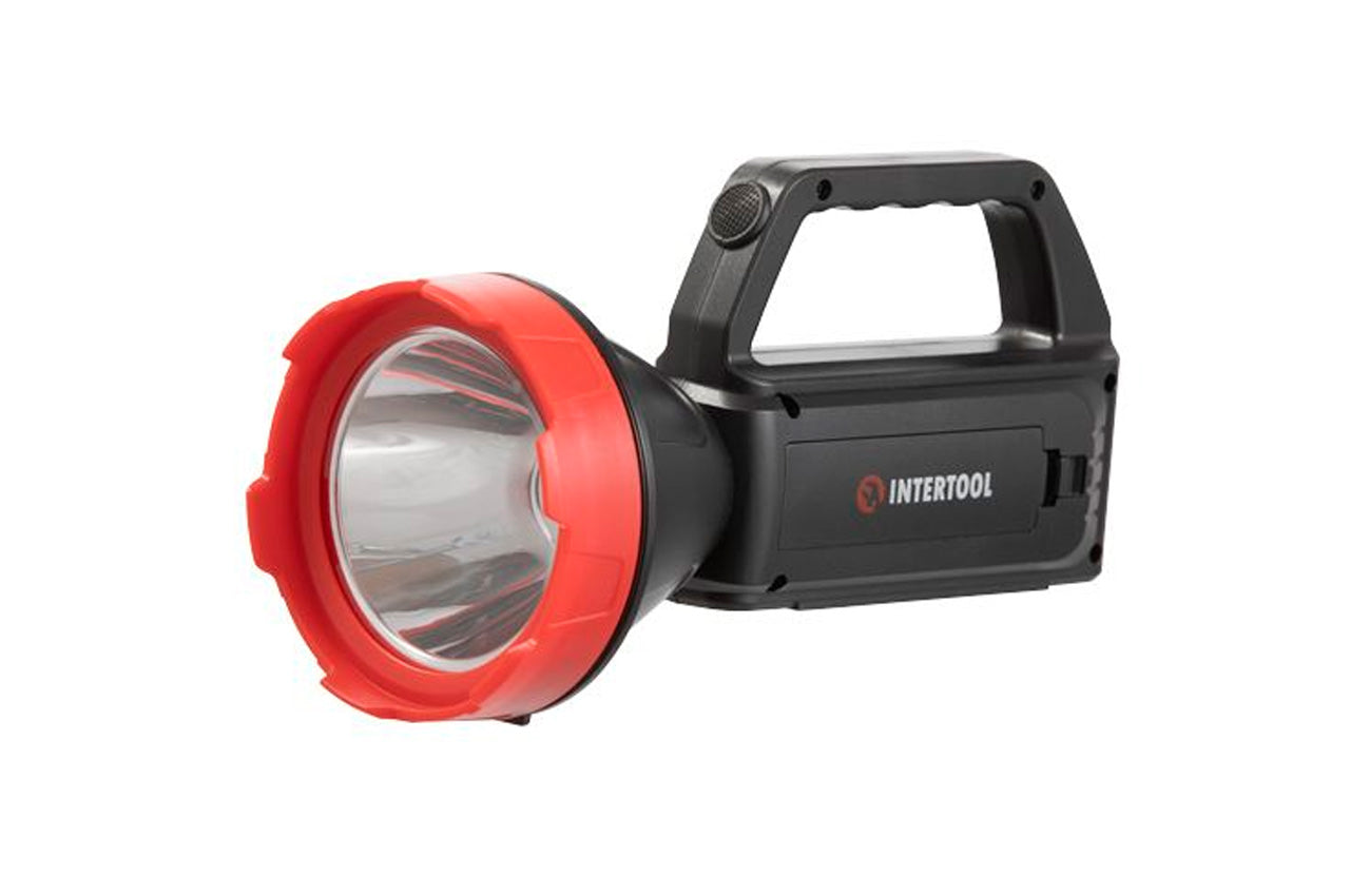 Фонарь переносной Intertool - 3+3Вт x 210Лм x 800мAч [4]