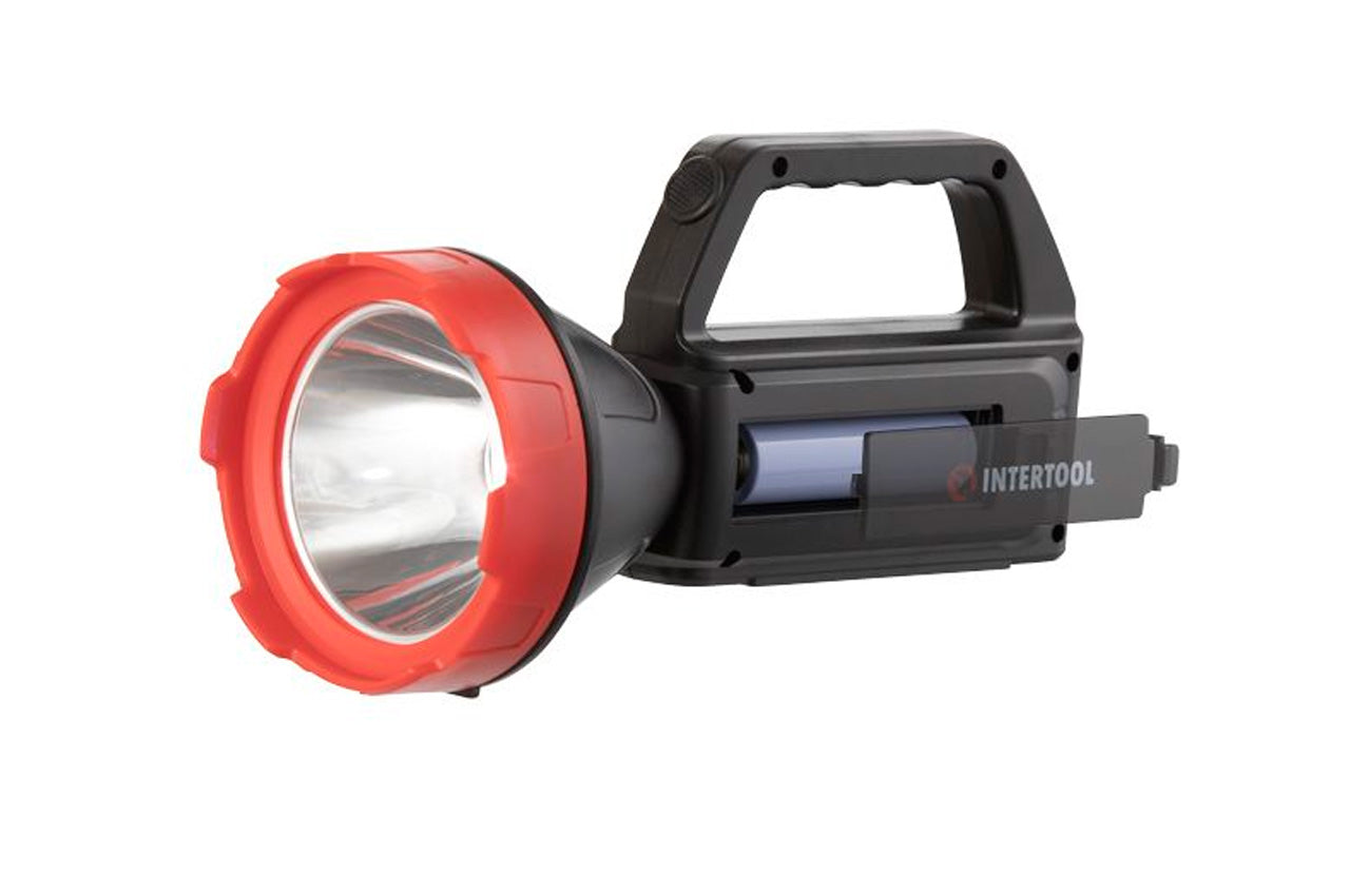 Фонарь переносной Intertool - 3+3Вт x 210Лм x 800мAч [4]