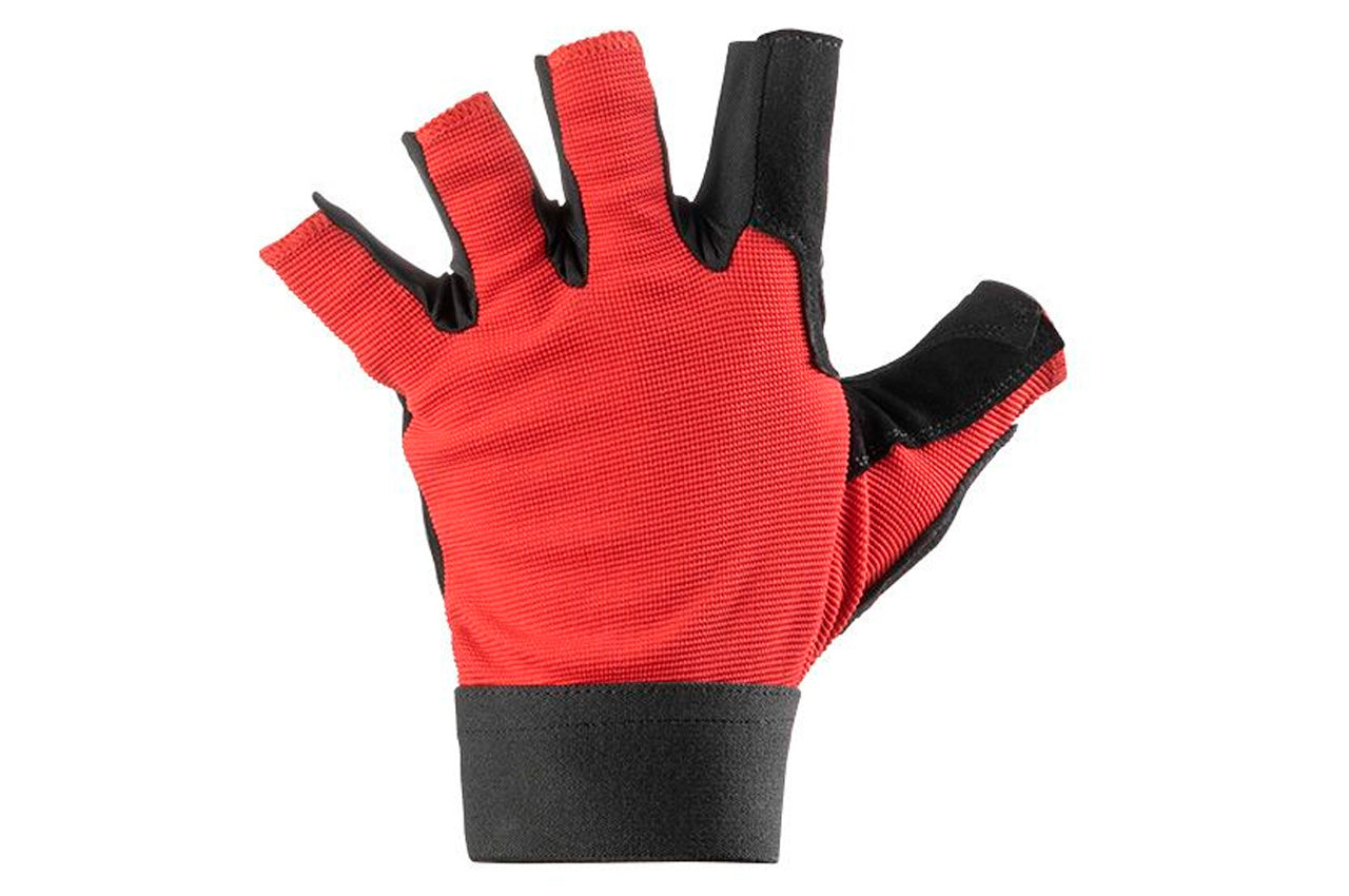 Перчатка без пальцев Intertool - кожа козья, вставки спандекс 10"