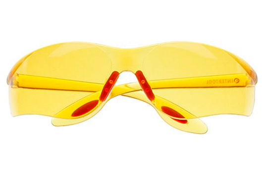 Очки защитные Intertool - поликарбонат желтые