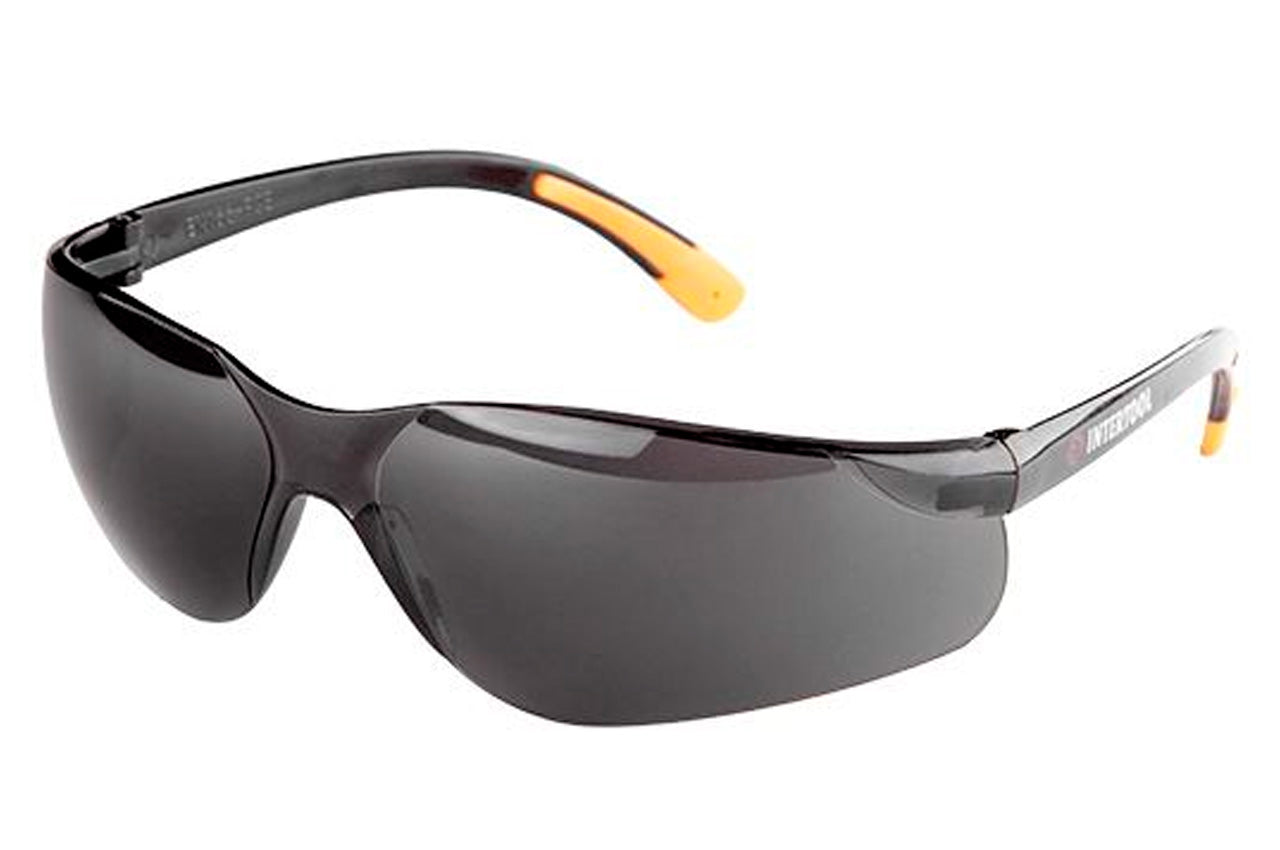 Очки защитные Intertool - поликарбонат затемненые