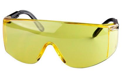 Очки защитные Intertool - регулируемые ушки поликарбонат желтые