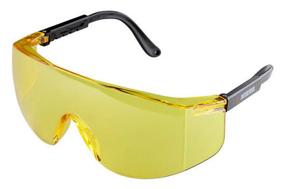 Очки защитные Intertool - регулируемые ушки поликарбонат желтые