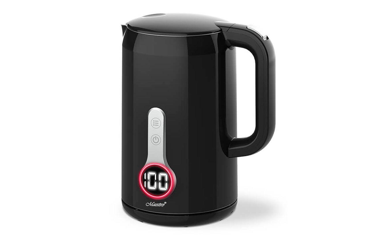 Электрочайник нержавеющий Maestro - 1,7л LED черный