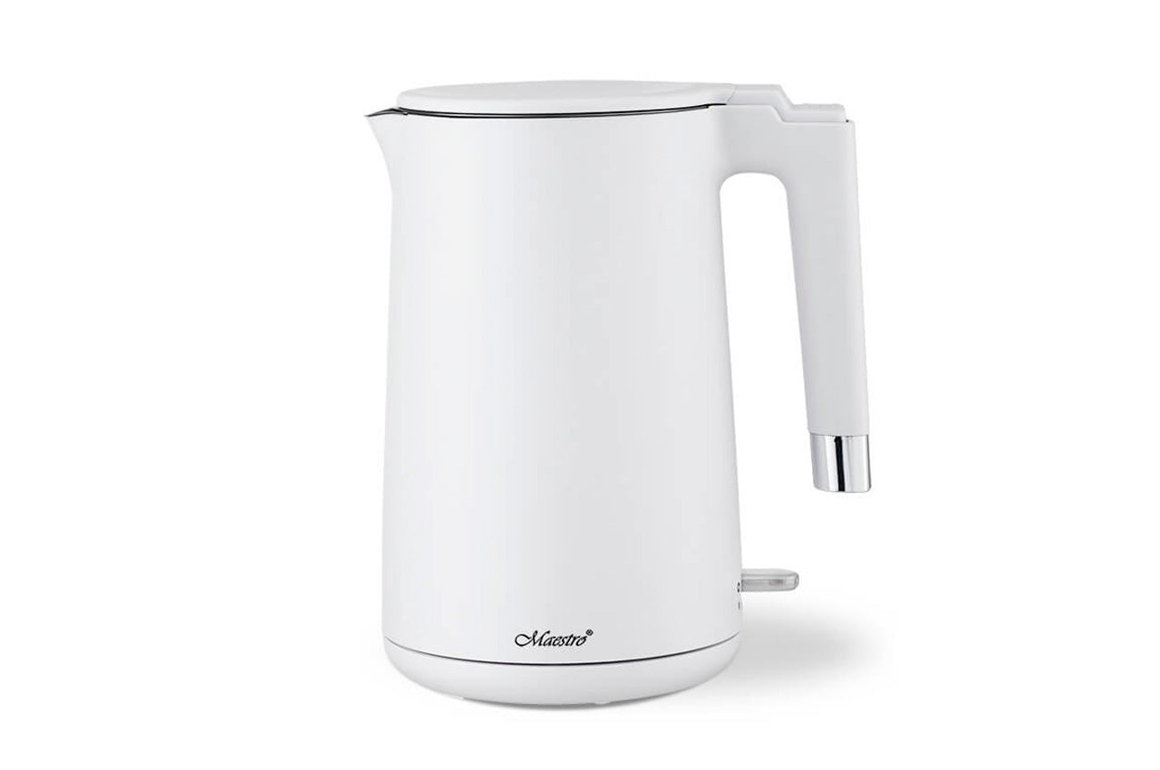 Электрочайник нержавеющий Maestro - 1,7л белый