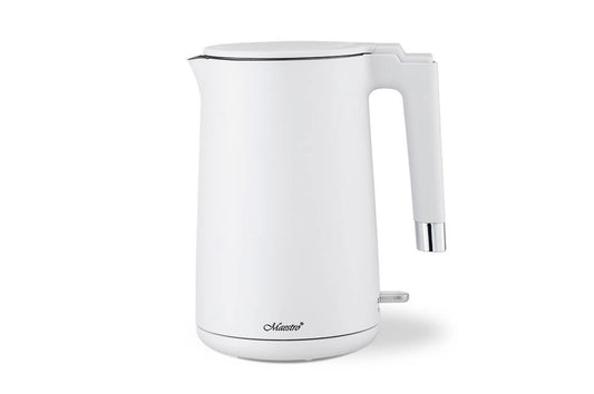 Электрочайник нержавеющий Maestro - 1,7л белый