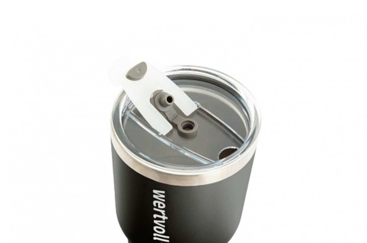 Термокружка WERTVOLL - 900мл Yummy черная