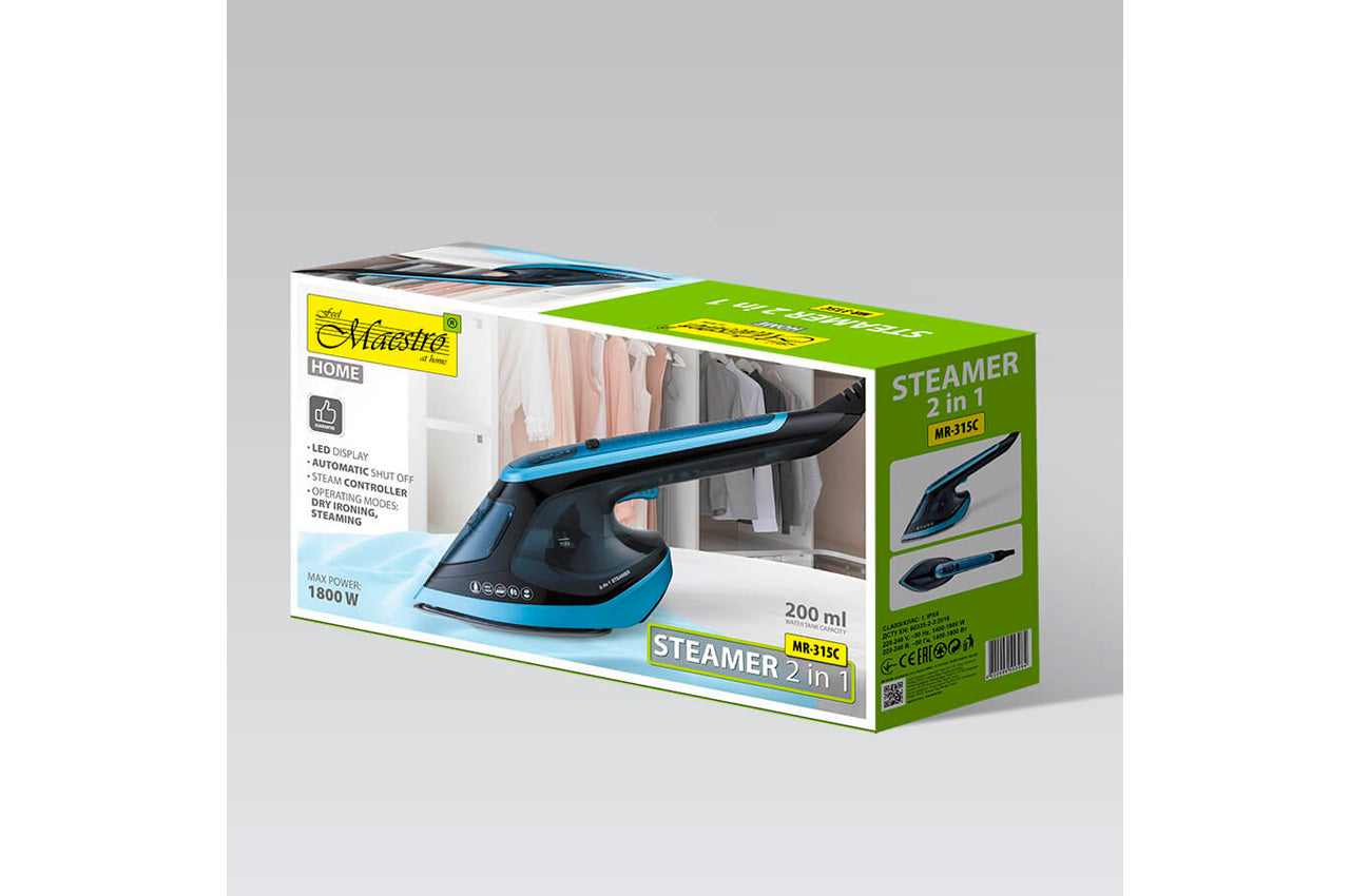 Отпариватель Maestro - 1600Вт x 180мл