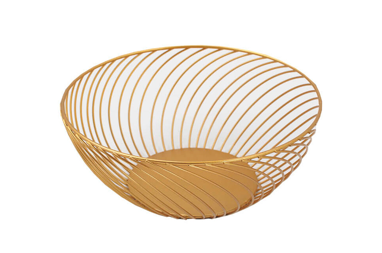 Фруктовница Maestro - 250 x 100мм бронзовая