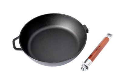 Сковорода чугунная Biol - 240мм съемная ручка