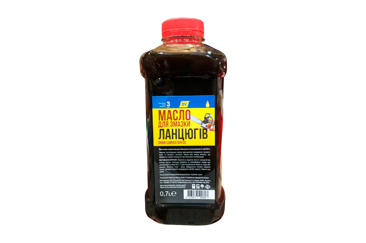 Масло для смазки цепей DV - 0,7 темное