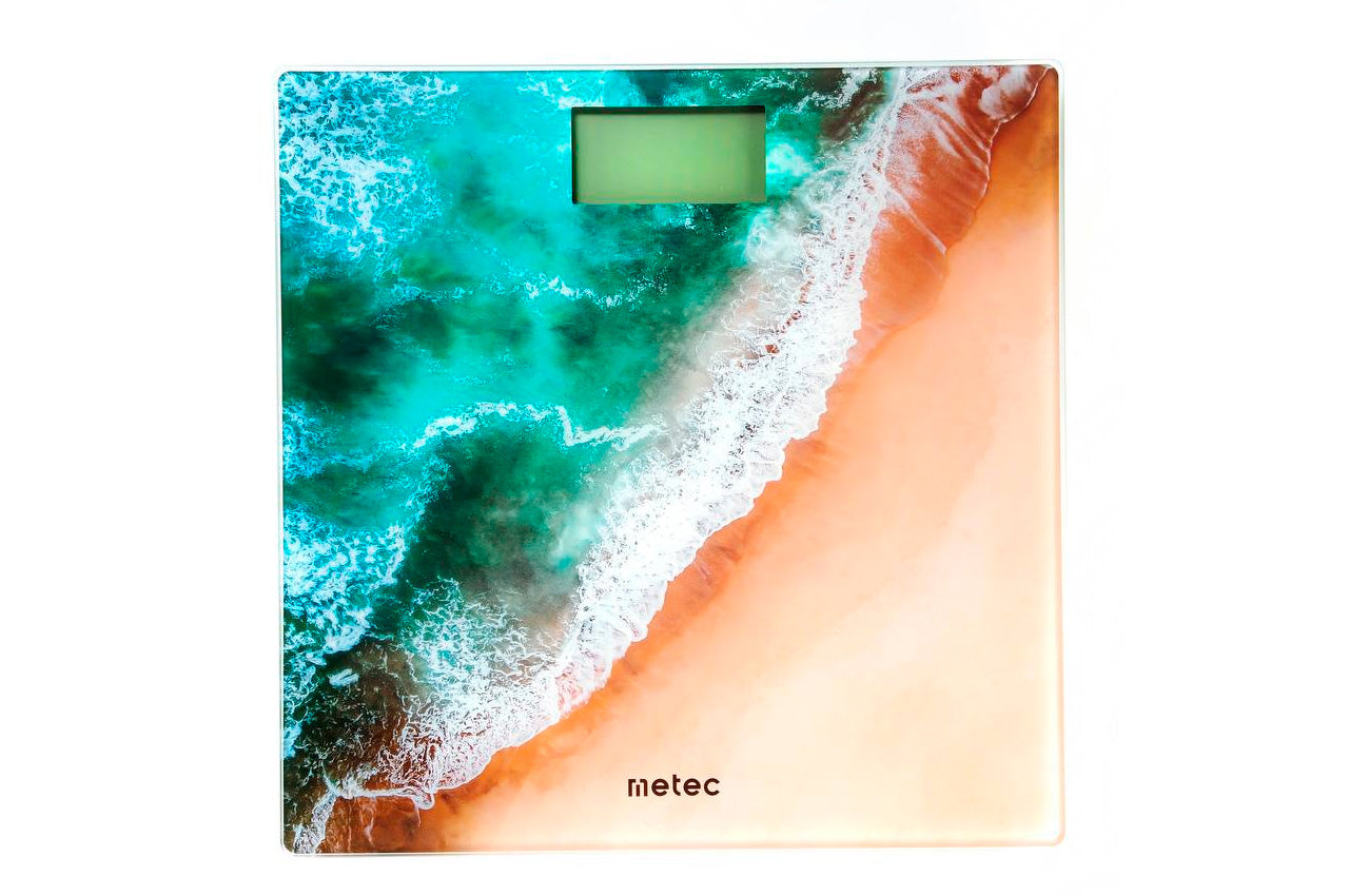 Весы напольные Metec - 180кг x 300 x 300мм x CR2032