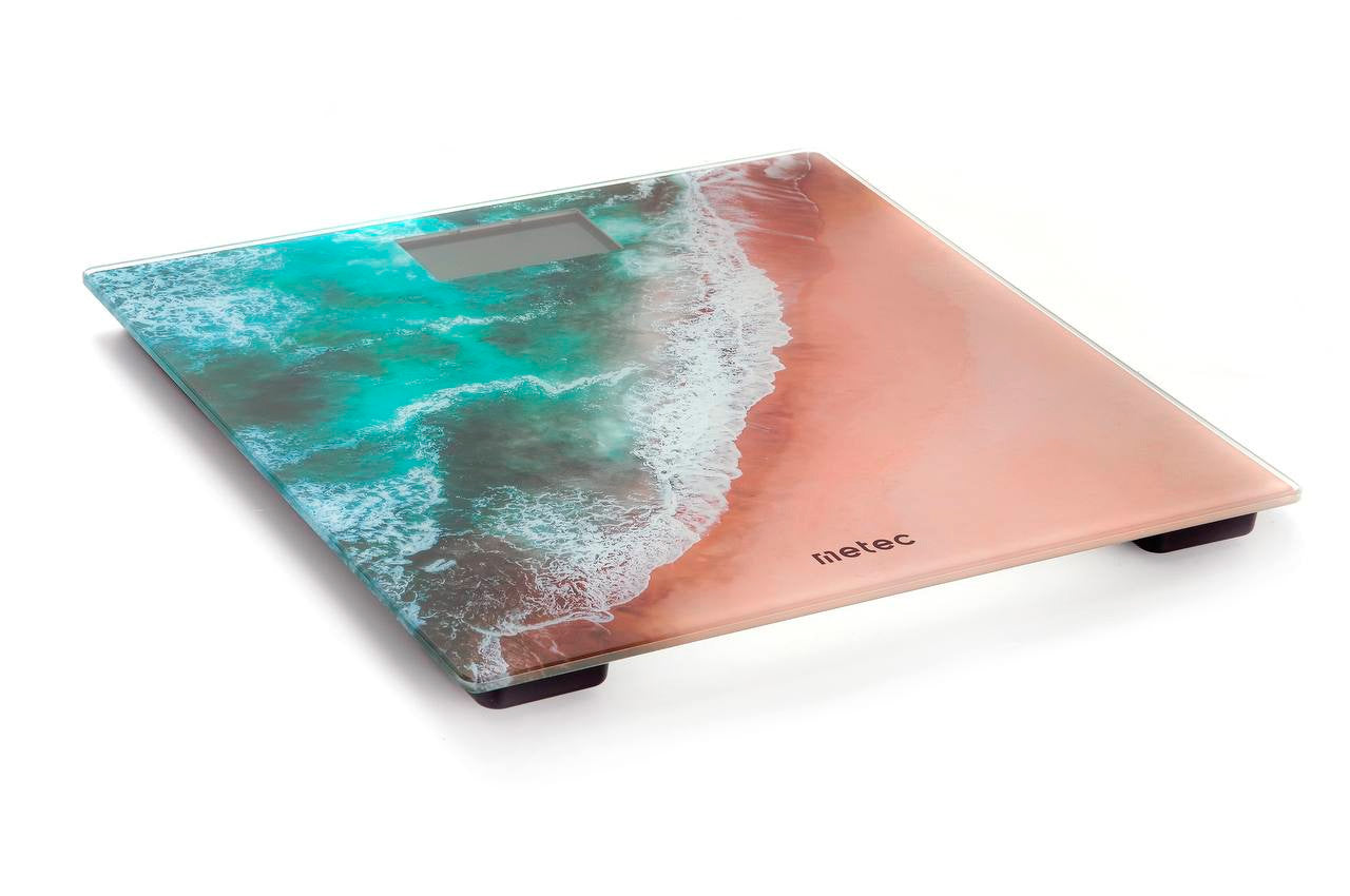 Весы напольные Metec - 180кг x 300 x 300мм x CR2032